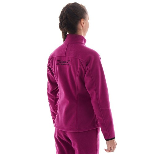 Женская флисовая кофта Level. Purple Black фото 3