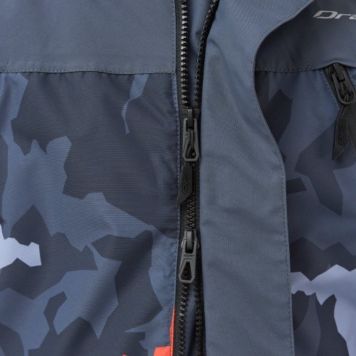 Мембранная куртка QUAD 2.0 Man Grey - Orange Camo фото 10