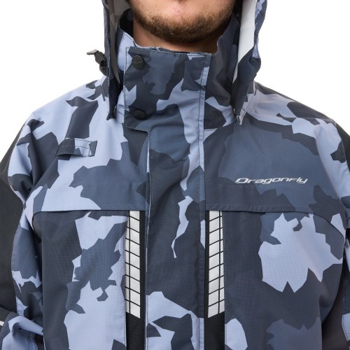 Мембранная куртка QUAD PRO Man Dark Camo - Black фото 8