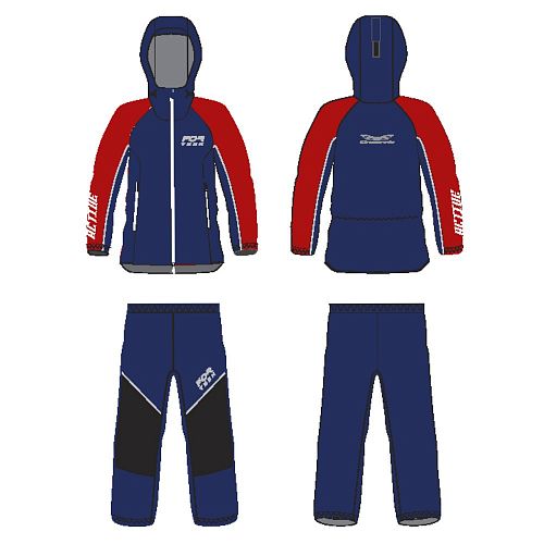 Мембранный костюм ACTIVE Teenager Blue - Red 