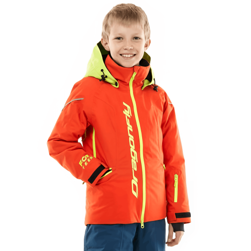 Куртка утепленная GRAVITY for Teen Red - Yellow 2024