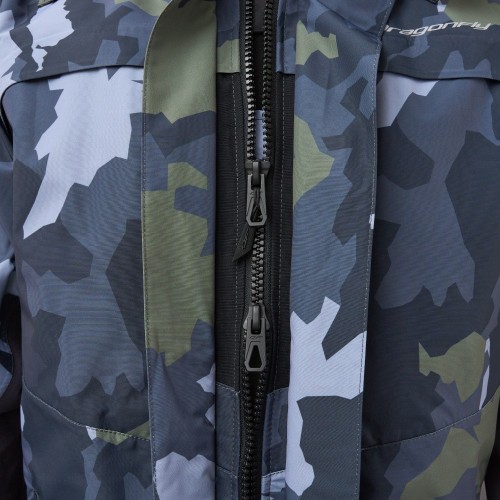 Мембранная куртка QUAD PRO Man Green Camo - Black фото 10