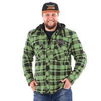 Моторубашка STREETFIGHTER Green с защитой 2023 