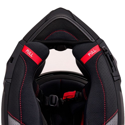 Мотошлем DF-T Black фото 13