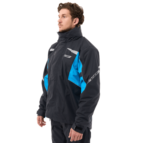 Куртка - дождевик EVO Man Black - Blue (мембрана) фото 2