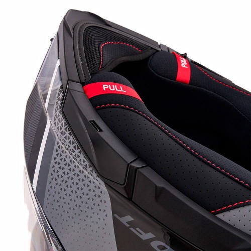 Мотошлем DF-T Grey фото 6