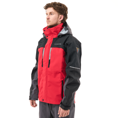 Мембранная куртка QUAD PRO Man Red - Black - Grey фото 2