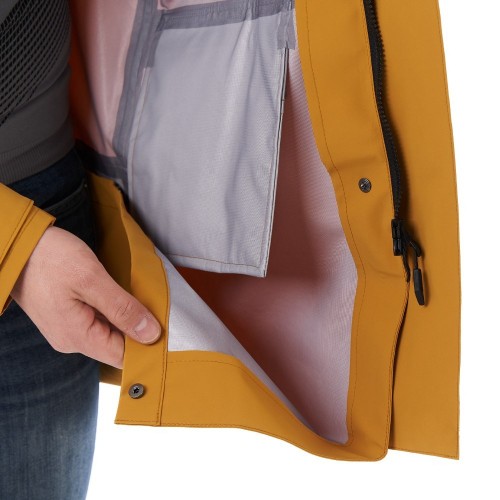 Дождевик городской DF RAINCOAT 2.0 Yellow 2023 фото 16