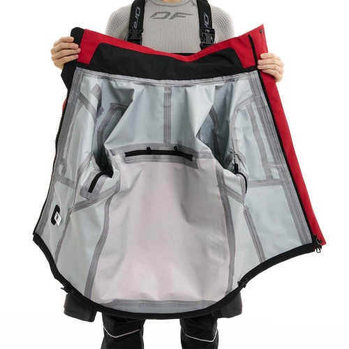 Мембранная куртка QUAD PRO Woman Red - Black - Grey фото 17