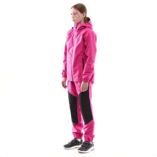 Комплект дождевой (куртка, брюки) EVO FOR TEEN PINK (мембрана) фото 2