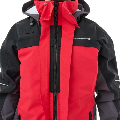 Мембранная куртка QUAD PRO Man Red - Black - Grey фото 13