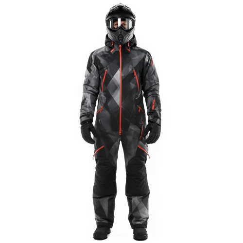 Комбинезон EXPEDITION Man Camo - Dark Grey