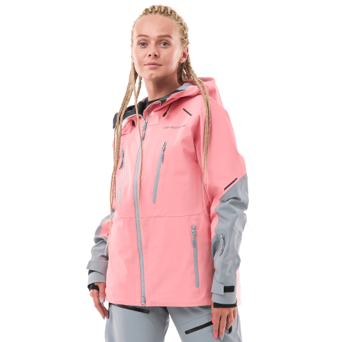 Куртка FREERIDE PRO Woman Flamingo Pink - Grey