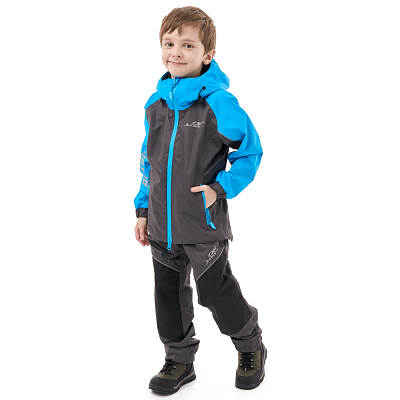 Мембранный костюм ACTIVE Junior Graphite - Blue 