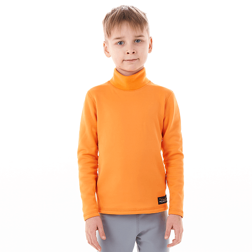 Термокофта зимняя с высоким воротом Junior Orange 