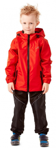 Детский комплект дождевой (куртка, брюки) EVO Kids RED (мембрана)