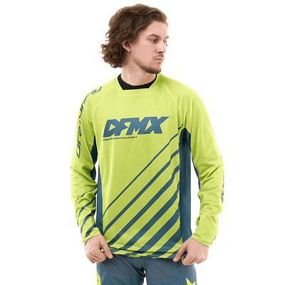 Джерси DFMX CROSS Lime 2024 