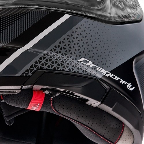 Мотошлем DF-T Grey фото 7