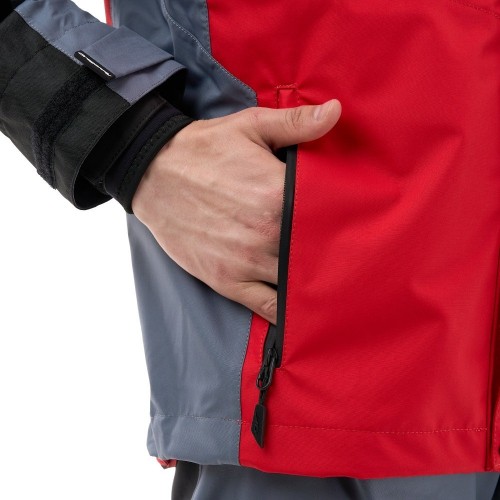 Мембранная куртка QUAD PRO Red - Grey 2024 фото 15