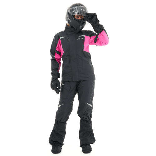 Куртка - дождевик EVO Woman Black - Pink (мембрана) фото 20
