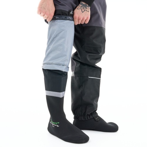 Вейдерсы мембранные QUAD PRO Man Grey - Black фото 10