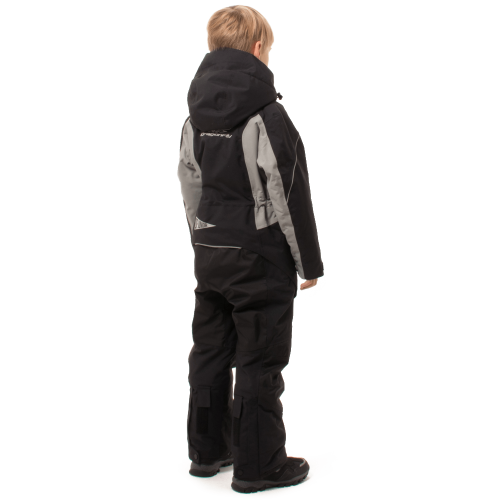 Зимний утепленный комбинезон DF JUNIOR Gravity Black-Gray 2023 фото 3