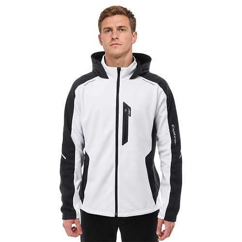 Куртка с капюшоном EXPLORER 2.0 Man Black - White 