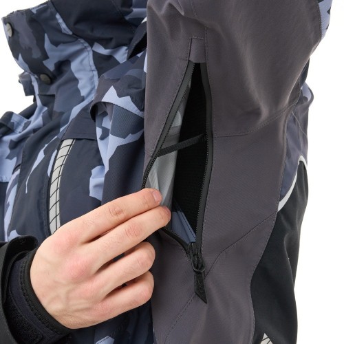 Мембранная куртка QUAD PRO Man Dark Camo - Black фото 15