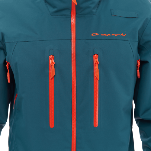 Комбинезон SUPERLIGHT 3L Man Dark Ocean - Orange 2024 фото 11