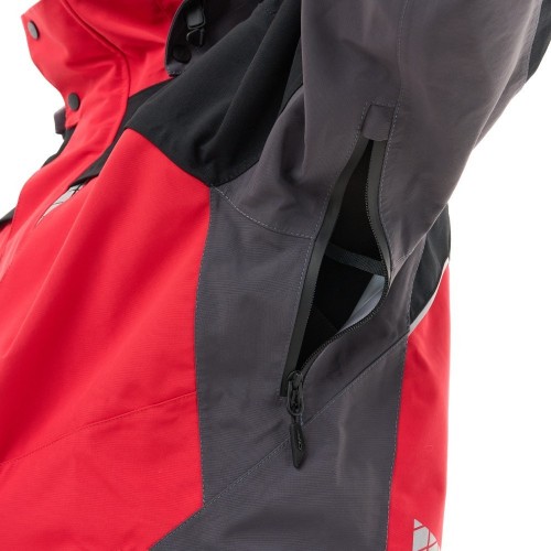 Мембранная куртка QUAD PRO Man Red - Black - Grey фото 15