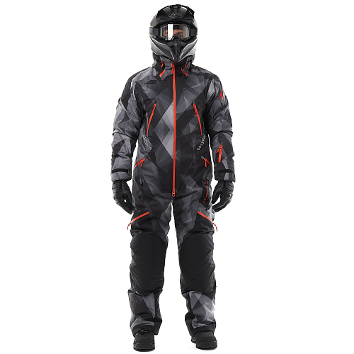 Комбинезон EXPEDITION Man Camo - Dark Grey 
