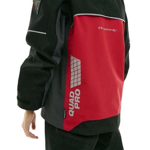 Мембранная куртка QUAD PRO Woman Red - Black - Grey фото 9