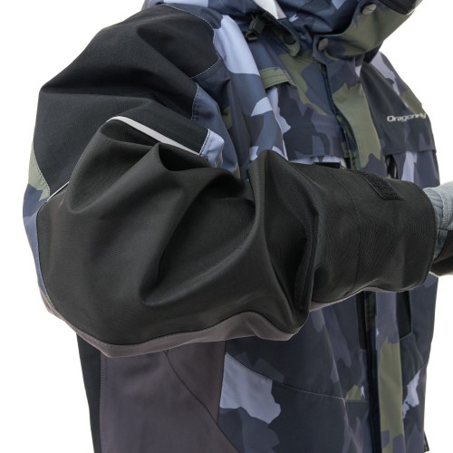 Мембранная куртка QUAD PRO Man Green Camo - Black фото 15