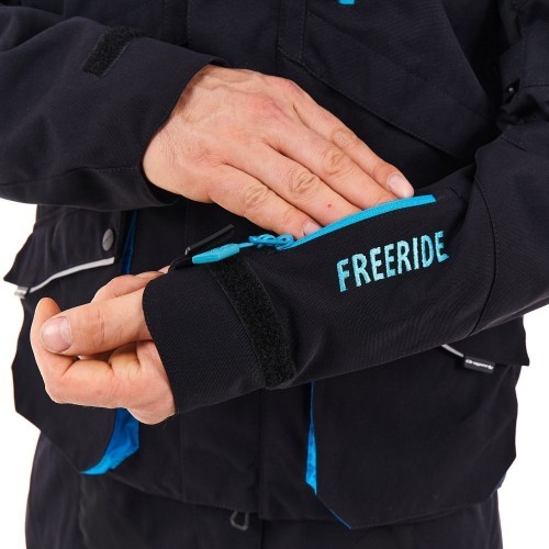 Куртка Эндуро FREERIDE DF Black - Blue 2023
