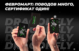 Лучший подарок – сертификат Dragonfly 