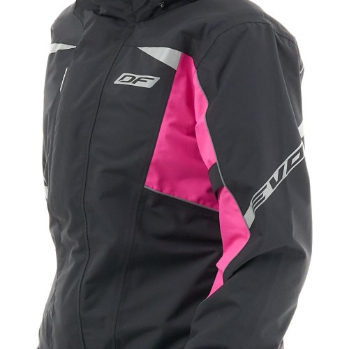 Куртка - дождевик EVO Woman Black - Pink (мембрана) фото 13