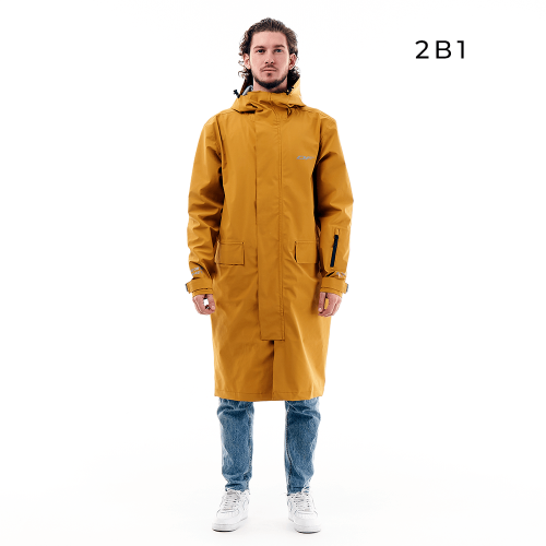 Дождевик городской DF RAINCOAT 2.0 Yellow