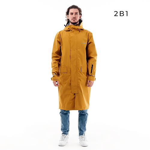 Дождевик городской DF RAINCOAT 2.0 Yellow 
