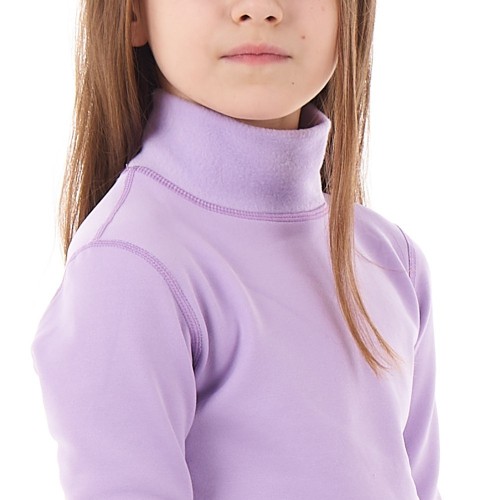 Термокофта зимняя с высоким воротом Junior Lavender фото 4