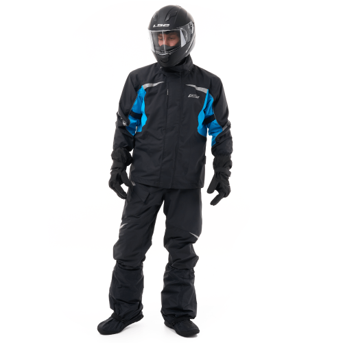 Куртка - дождевик EVO Man Black - Blue (мембрана) фото 20