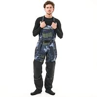 Вейдерсы мембранные QUAD PRO Man Green Camo 