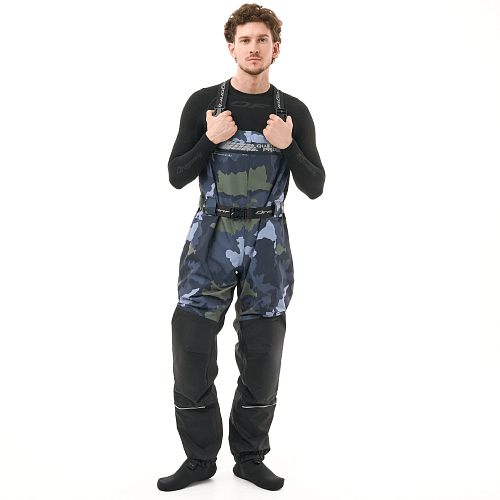Вейдерсы мембранные QUAD PRO Man Green Camo 