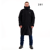 Дождевик городской DF RAINCOAT 2.0 Black 