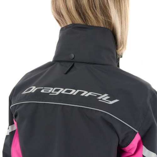 Куртка - дождевик EVO Woman Black - Pink (мембрана) фото 12