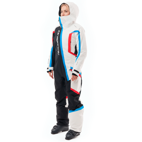 Комбинезон GRAVITY Woman White Snow - Black фото 3