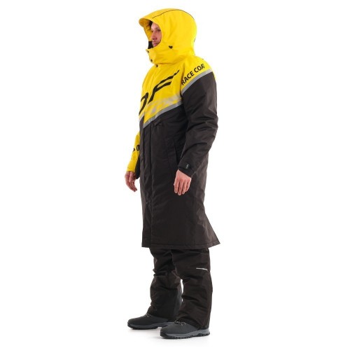 Плащ зимний RACE COAT Yellow 2020 фото 2