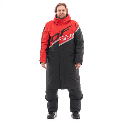Плащ зимний RACE COAT Man Red 2023                    