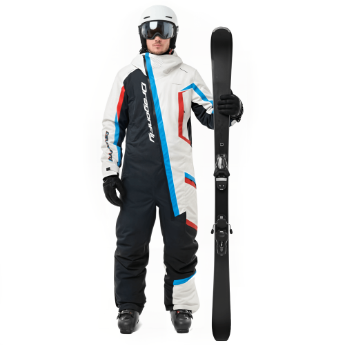 Комбинезон GRAVITY Man White Snow - Black фото 22