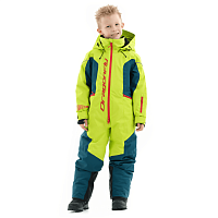 Зимний утепленный комбинезон GRAVITY Junior Olive - Dark Ocean 