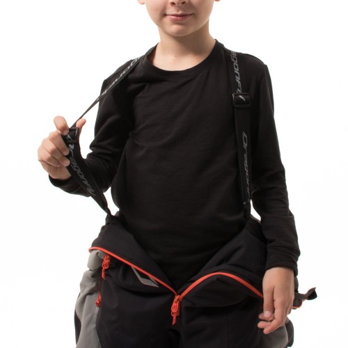 Зимний утепленный комбинезон DF JUNIOR Gravity Black-Gray 2023 фото 13